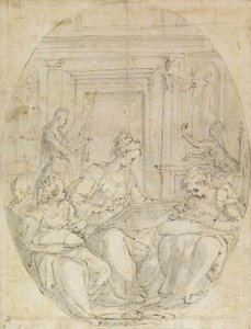 Donne al lavoro da Francesco Primaticcio